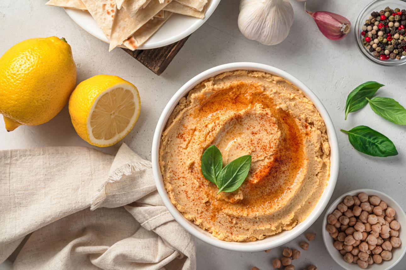 Zeytinyağlı Tahinli Humus