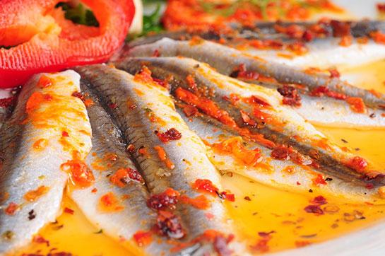 Soslu Hamsi